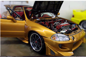 Honda CRX Del Sol - Turbo Kits