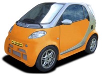 Smart Car ForTwo -02 Car Grills + Car Trims
