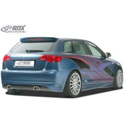 RDX - Audi A3 Sportback Single Frame Fibreglass Rear Add-On