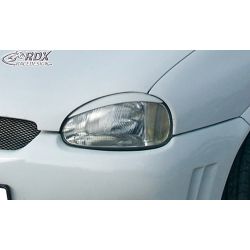 RDX - Vauxhall Corsa B 93-00 ABS Plastic Headlight Eyebrows