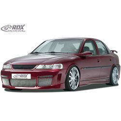 RDX - Vauxhall Vectra B 95-02 GT-Race Fibreglass Front Bumper With Side Intakes