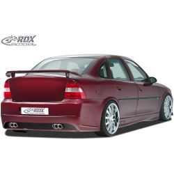 RDX - Vauxhall Vectra B 95-02 New Style Fibreglass Rear Bumper With Number Plate