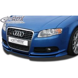 RDX - Audi A4 B7 05- Cabriolet PUR Plastic Front Bumper Lip (S-Line / S4)