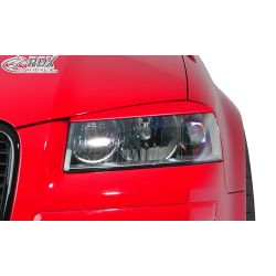 RDX - Audi A3 Sportback 03- ABS Plastic Evil Eye Headlight Eyebrows