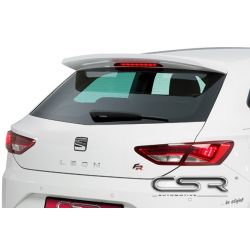 CSR - Seat Leon 5F 13- 3 Door Fiberflex Roof Spoiler