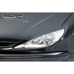 CSR - Peugeot 206 98-06 ABS Plastic Evil Eye Headlight Eyebrows