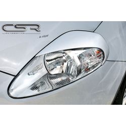 CSR - Fiat Grande Punto 05- Evil Eye ABS Plastic Headlight Eyebrows