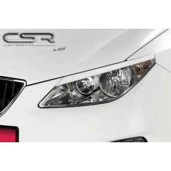 CSR - Seat Ibiza 08- ABS Plastic Evil Eye Headlight Eyebrows