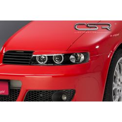 CSR - Seat Leon 1M 99-06 ABS Plastic Evil Eye Headlight Eyebrows