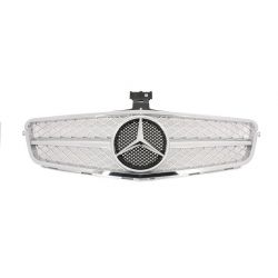 MM - Mercedes C-Class W204 07-12 SL Look Silver Front Grille