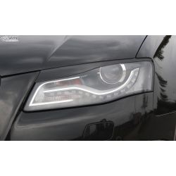 RDX - Audi A4 B8 08-11 ABS Plastic Headlight Eyebrows