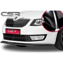 CSR - Skoda Octavia 12- ABS Plastic Glossy Look Front Bumper Spoiler (Non RS)