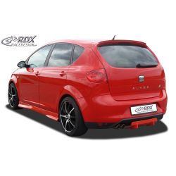 RDX - Seat Altea 04- PUR Plastic Rear Diffuser