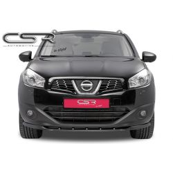 CSR - Nissan Qashqai 10- Glossy Black ABS Plastic Front Bumper Lip