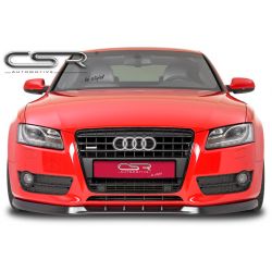 CSR - Audi A5 07- Glossy Black ABS Plastic Front Bumper Lip (Non RS5 / S-Line / S)