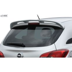 RDX - Vauxhall Corsa E 14- 2/3Dr PUR Plastic OPC Look Roof Spoiler