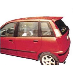 Line Xtras - Fiat Punto GT Roof Spoiler With Brake Light