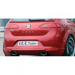 ICC Tuning - Seat Leon 1P 05- Pi PUR Boot Lip Spoiler