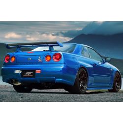 MM - Nissan Skyline R34 98-02 Rear Bumper (For Z-Type Arches)