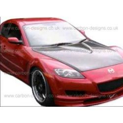 Carbon Designs - Mazda RX8 OEM Carbon Bonnet