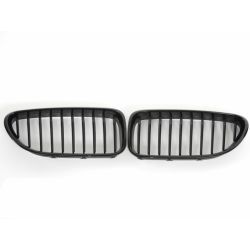 MM - BMW 6 Series F06 Gran Coupe 12- Piano Black Front Grilles