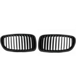 MM - BMW 5 Series F10 / F11 10- Piano Black Front Grilles