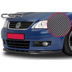 CSR - VW Touran 1T 03-06 Carbon Look ABS Plastic Front Bumper Lip