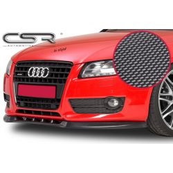 CSR - Audi A5 07- ABS Plastic Carbon Look Front Bumper Lip (Non RS5 / S-Line / S)