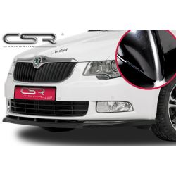 CSR - Skoda Superb 08- ABS Plastic Front Bumper Lip (Glossy Look)