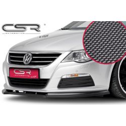 CSR - VW Passat CC 08-12 Carbon Look ABS Plastic Front Bumper Lip (Non R-Line)