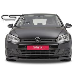 CSR - VW Golf Mk7 12- ABS Plastic Front Bumper Lip (Non GTI / R-Line / R)