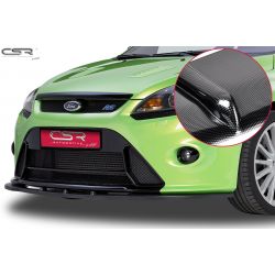 CSR - Ford Focus Mk2 RS 08-11 ABS Plastic Carbon Look Front Bumper Lip