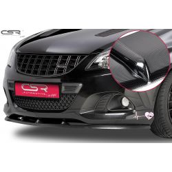CSR - Vauxhall Corsa D 06-14 ABS Plastic OPC/VXR Carbon Look Front Bumper Lip
