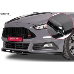 CSR - Ford Focus ST 15- ABS Plastic Carbon Look Front Bumper Lip