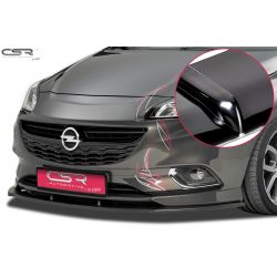 CSR - Vauxhall Corsa E OPC / VXR 14- Glossy ABS Plastic Front Bumper Lip
