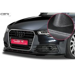 CSR - Audi A6 C7 S-Line / S6 11- ABS Plastic Front Bumper Lip Splitter