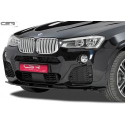 CSR - BMW X4 M-Pack 14- Glossy ABS Plastic Front Bumper Lip (Not For X4M)
