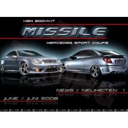 DJ Tuning - Mercedes C180 Coupe Missile Body Kit
