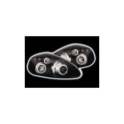 Ultra - Fiat Grande Punto 06- Black Projector LED Headlights