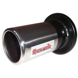 Sportex - Single 4" Full Exhaust System - Peugeot 106 2 Series 1.4 96-00 Dual Exit
