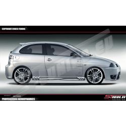 S-Tuning - Seat Ibiza 6L 02-08 S-Power Side Skirts