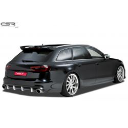 CSR - Audi A6 C7 S-Line 11- ABS Plastic Rear Bumper Diffuser