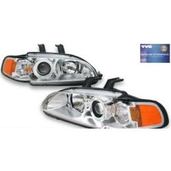 MM - Honda Civic 92-95 TYC Chrome Headlights
