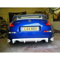 MM - Nissan 350Z 02- Nismo Style Rear Diffuser