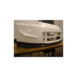MM - Nissan 350Z 02- NI Style Version 2 Front Bumper With Carbon Lip And Canards 