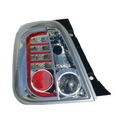 Trupart - Fiat 500 08- Clear LED Rear lights