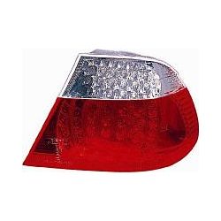 Trupart - BMW E46 3 Series 98-01 Clear / Red LED Rear lights