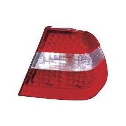 Trupart - BMW E46 3 Series 98-01 Crystal Clear / Red LED Rear lights