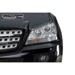 CSR - Mercedes ML W164 05-11 ABS Plastic Evil Eye Headlight Eyebrows