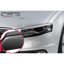 CSR - Audi A4 B8 07-11 ABS Plastic Evil Eye Carbon Look Headlight Eyebrows